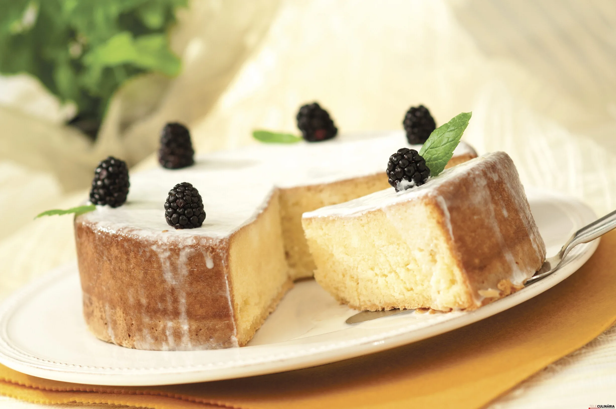 Bolo de iogurte líquido