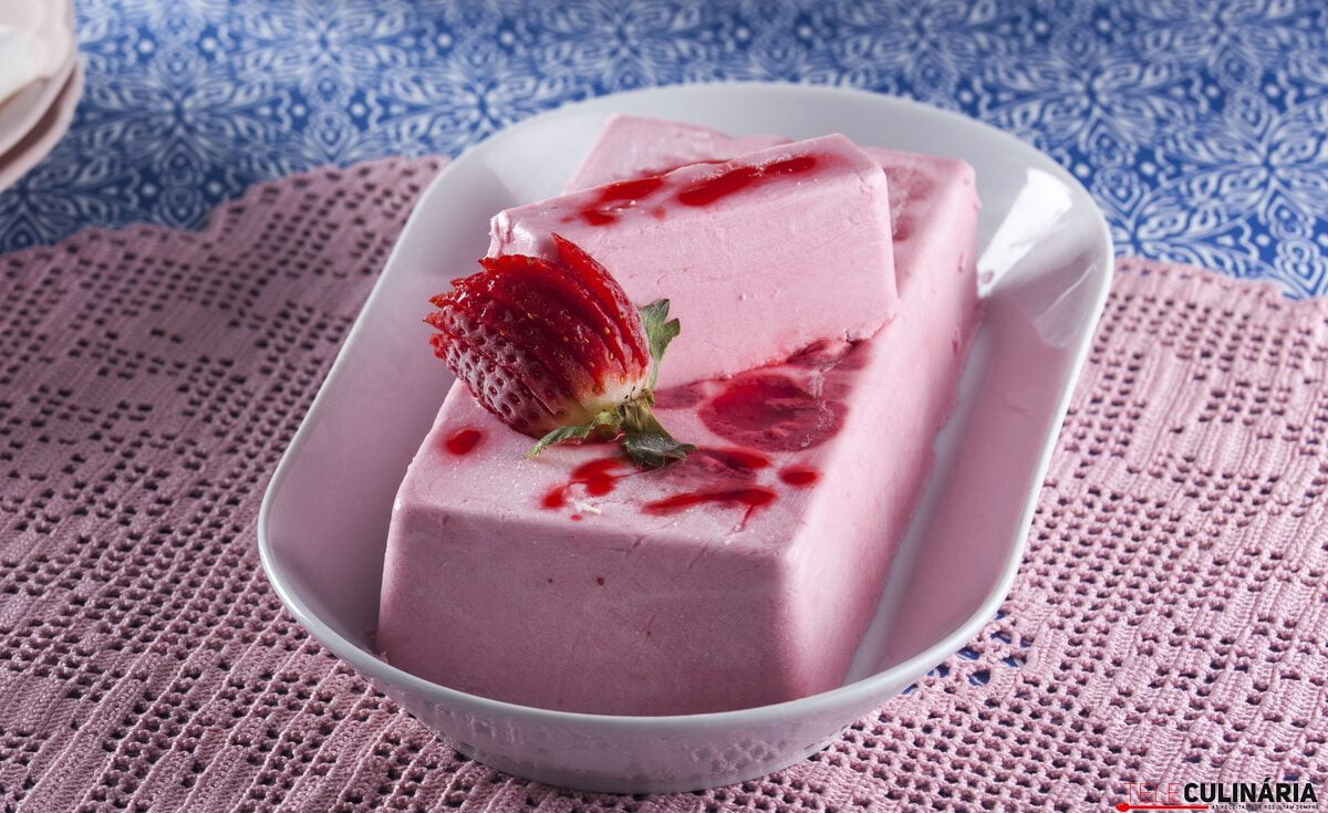 Bavaroise de morangos