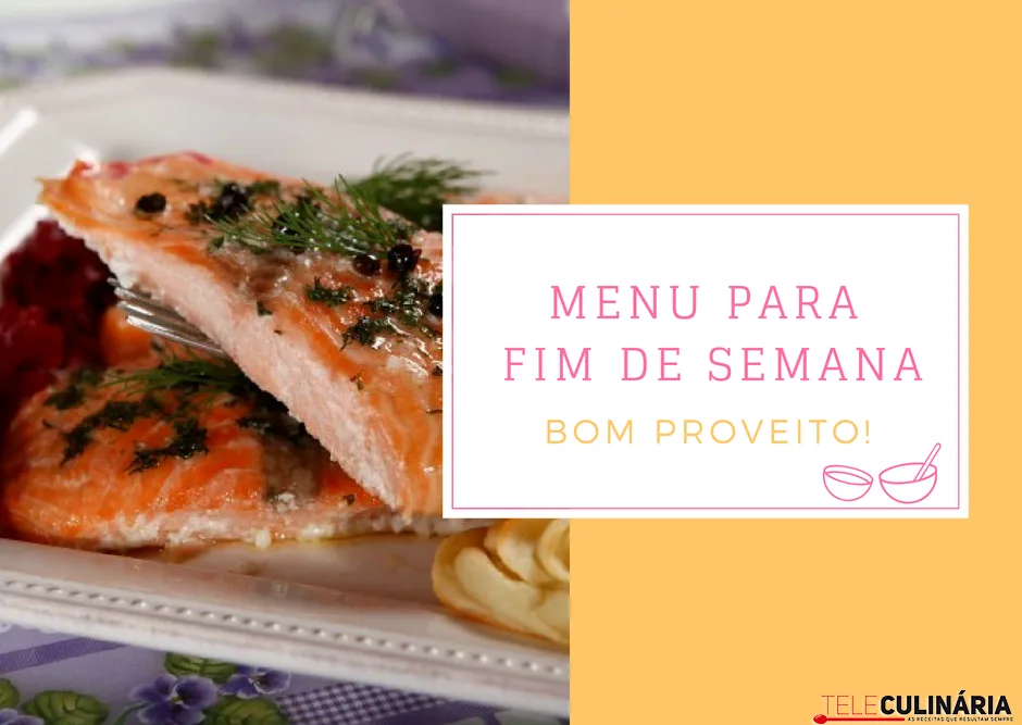 Menu para fim de semana #13