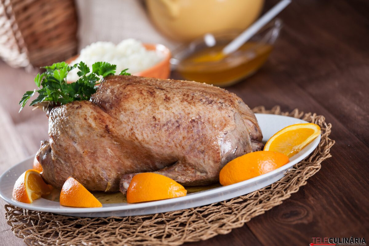 Receita de pato com laranja