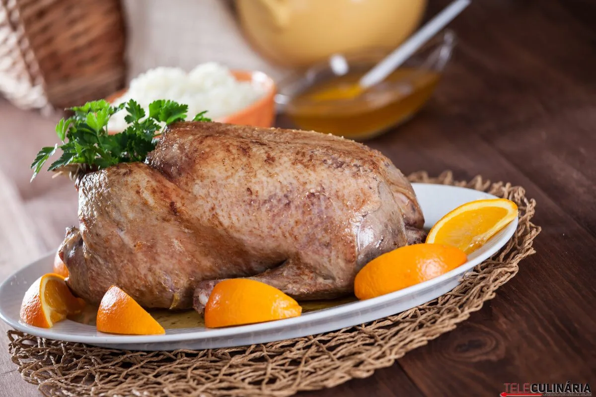 Receita de pato com laranja