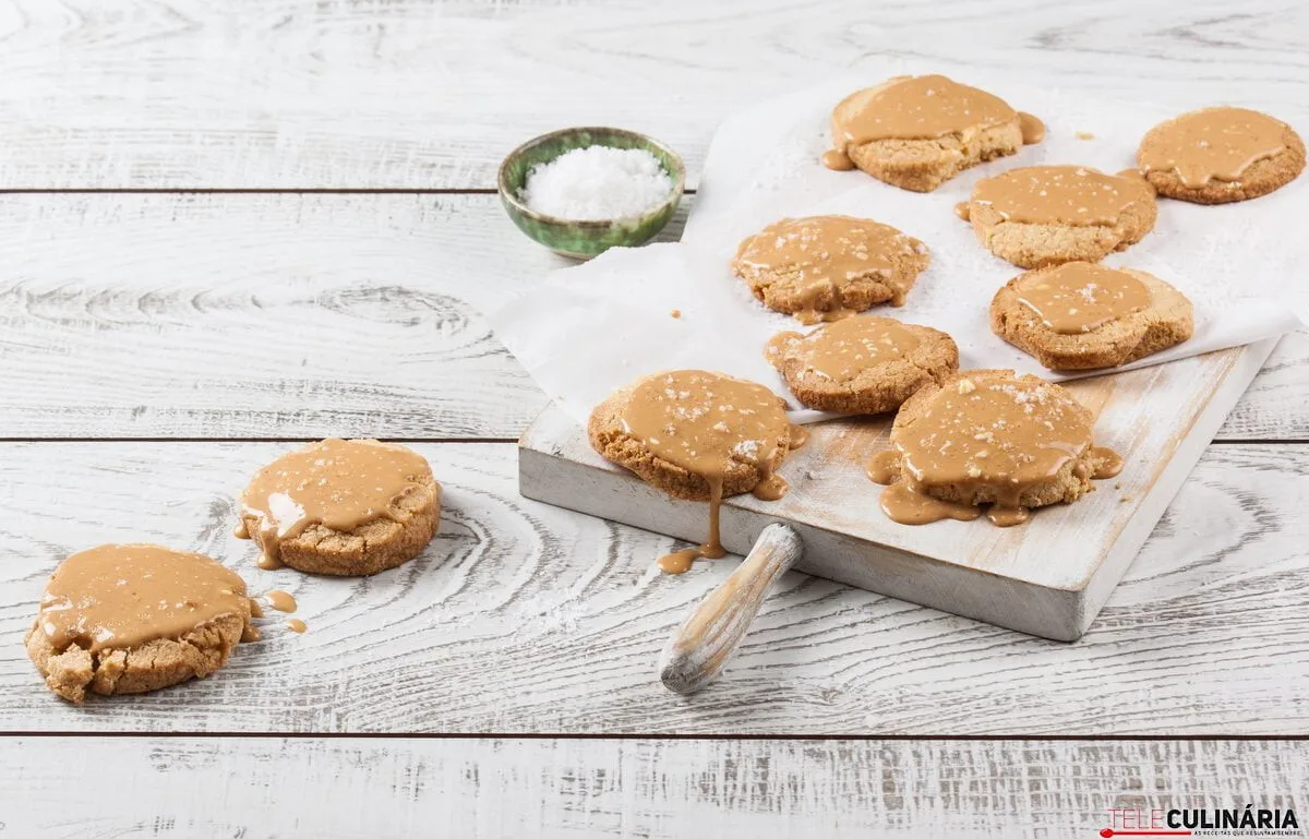Bolachas de caramelo salgado (robot de cozinha)