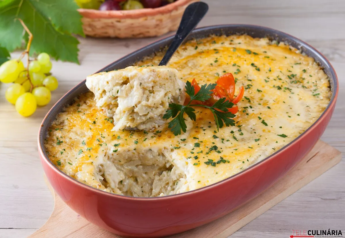 Bacalhau dourado (robot de cozinha)