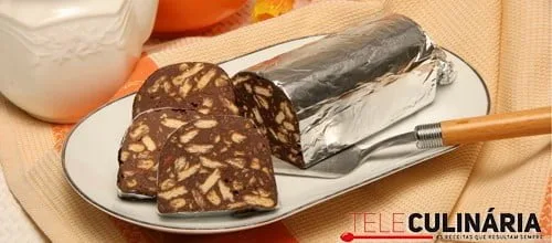 Salame de chocolate