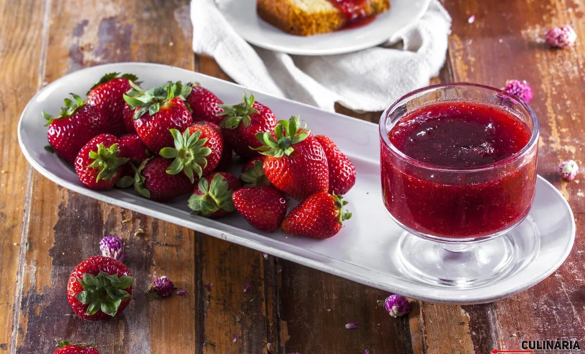 Compota de morango