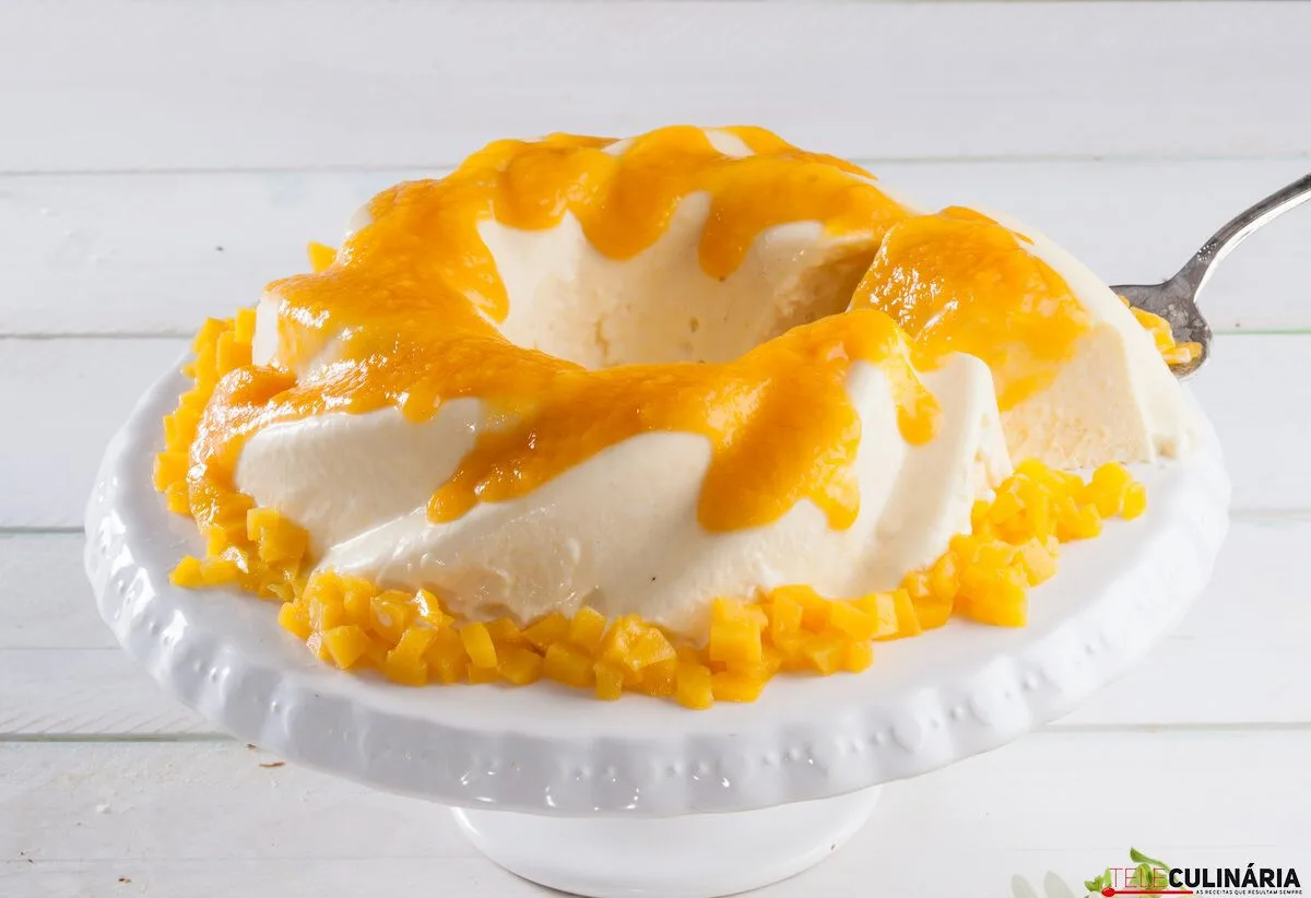 Receita de bavaroise de pêssego