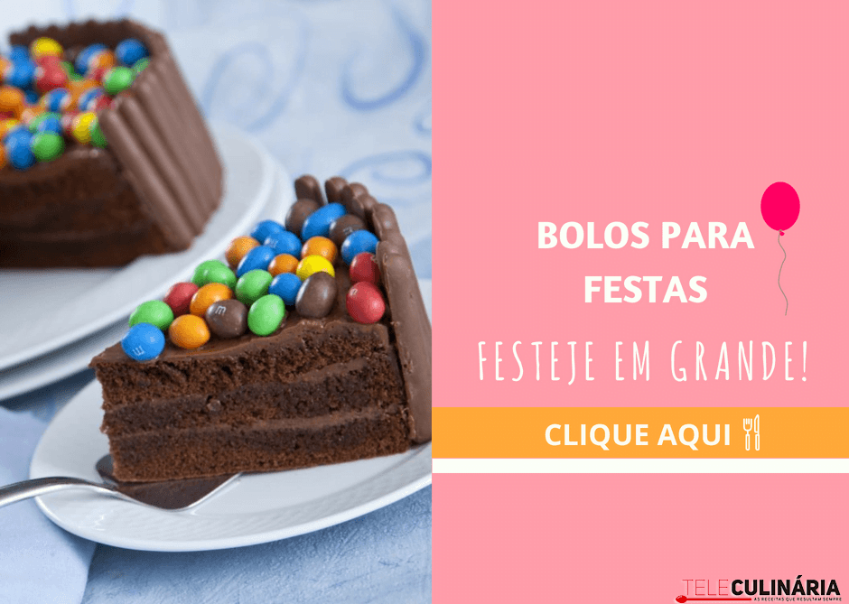 Bolos para festas