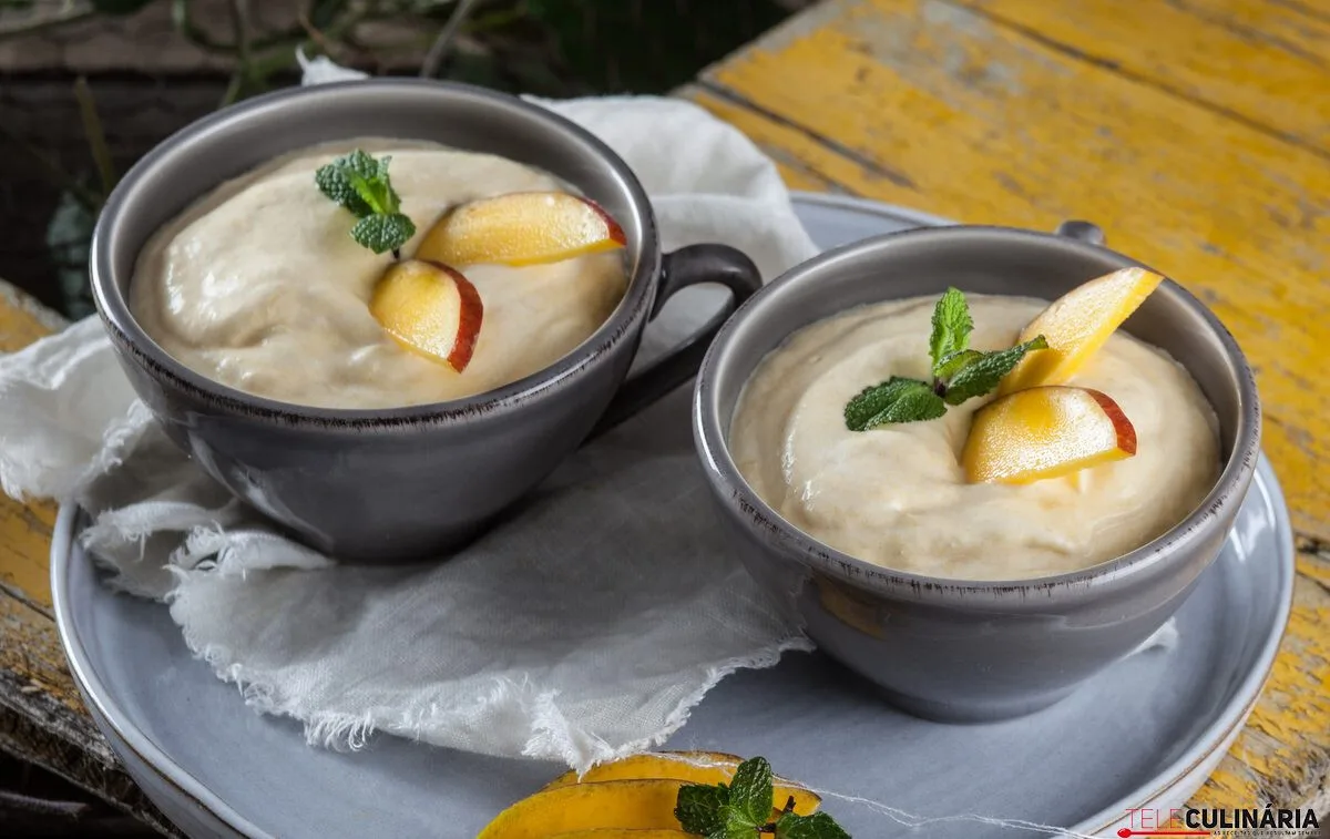 Receita de mousse de manga