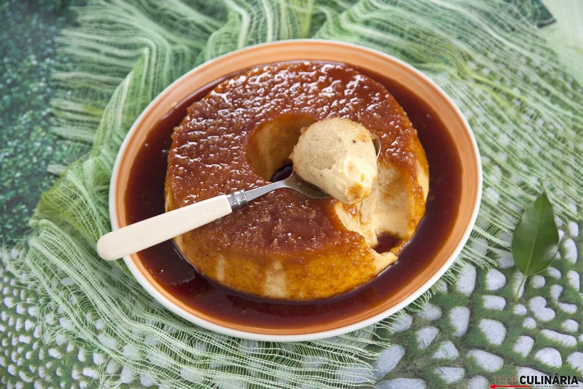 Receita de pudim de pão