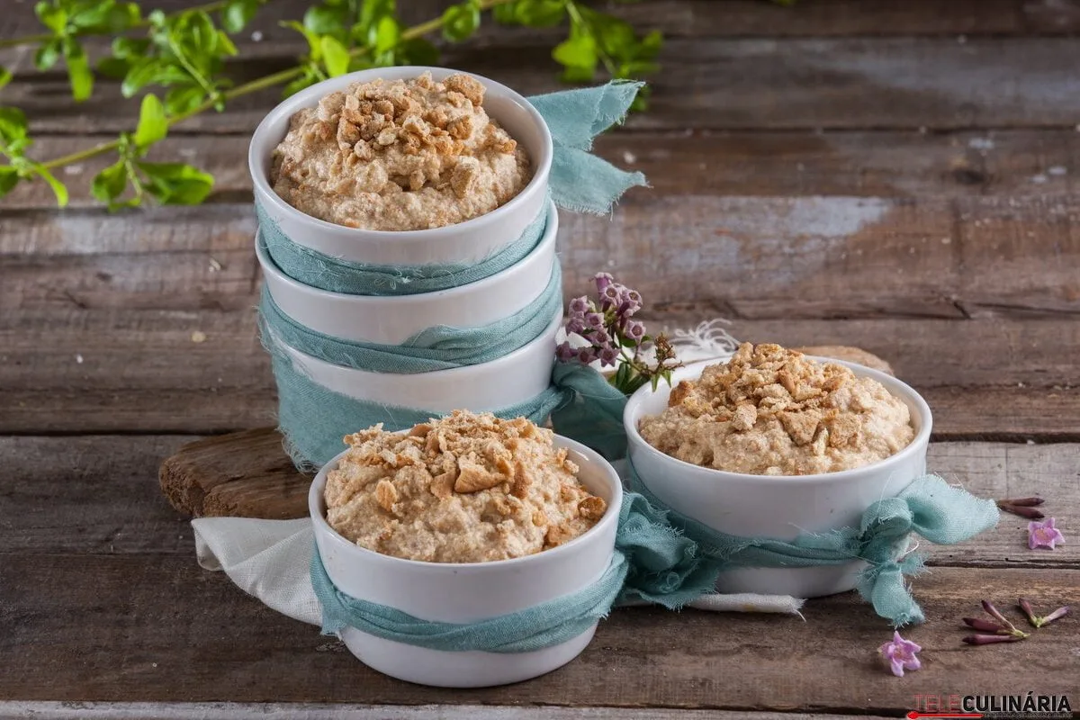 Receita de mousse de bolacha rápida