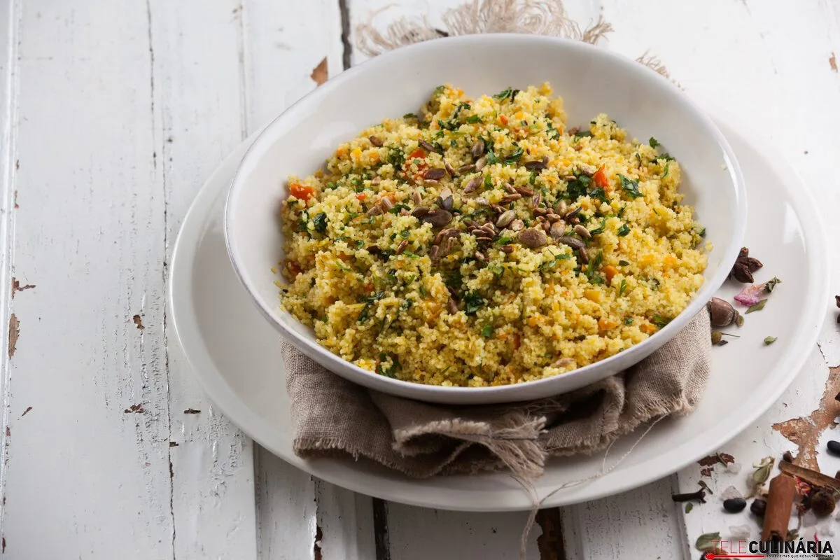 Cuscuz com caril
