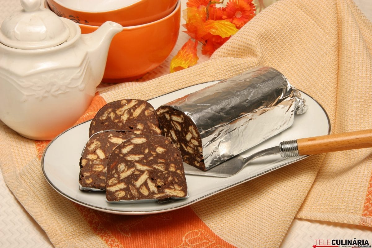 salame de chocolate