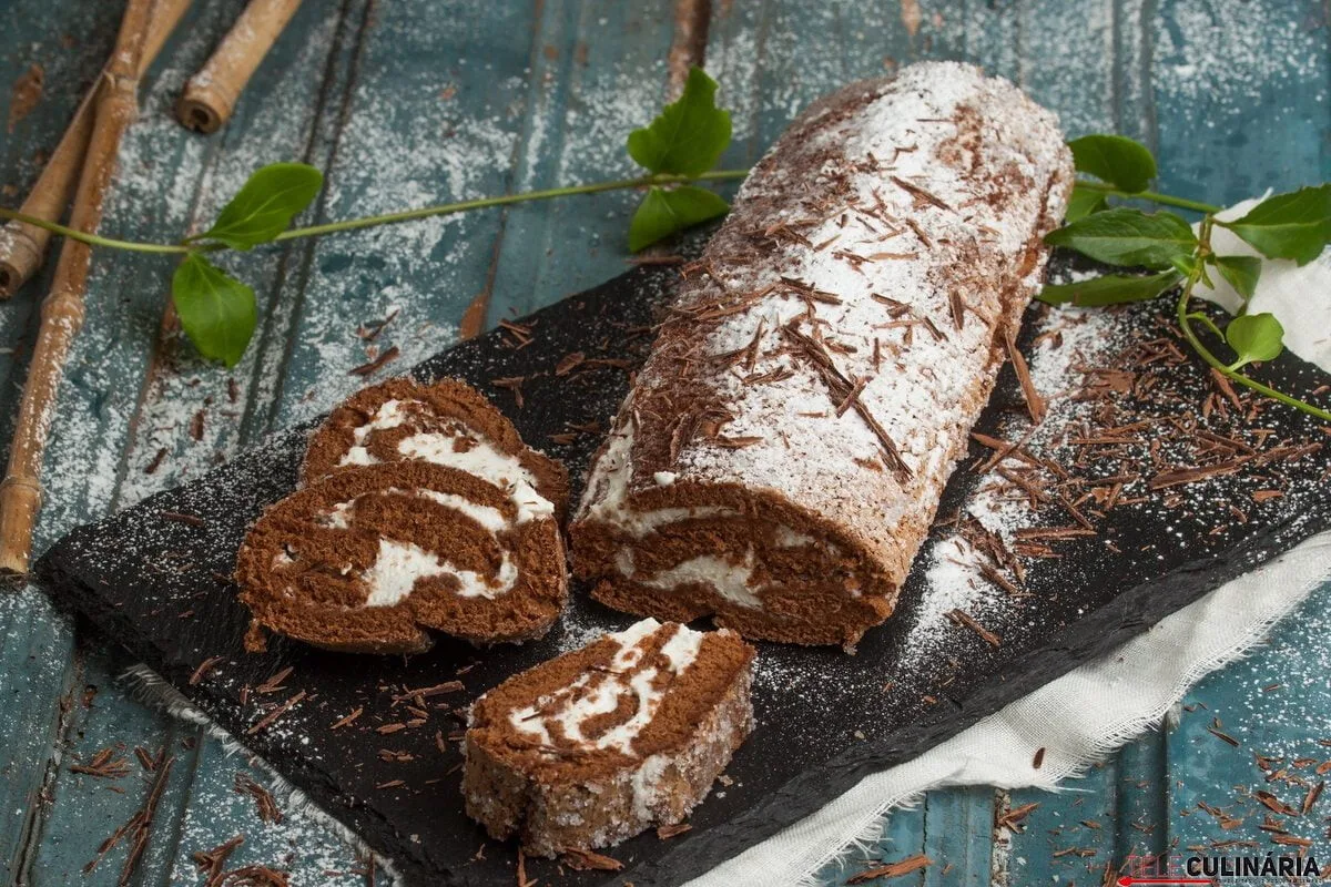 Torta de chocolate negro