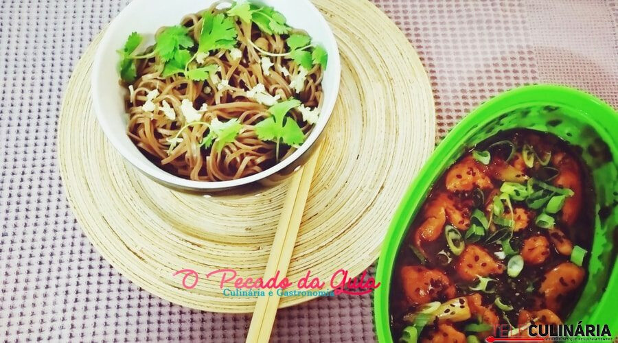 Frango Teriyaki Rápido no Microondas