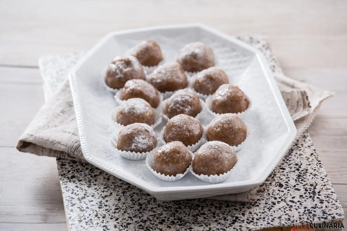 Delícias douradas de castanha - TeleCulinária