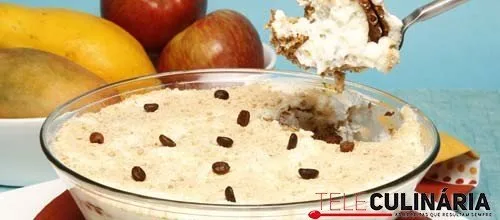 Delícia de café com requeijão