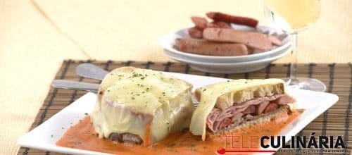 Francesinha em pão saloio