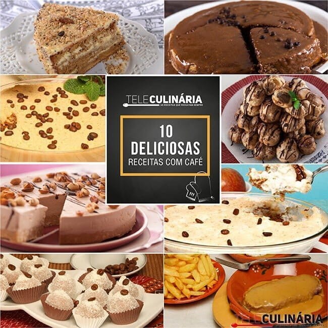 10 deliciosas receitas com café