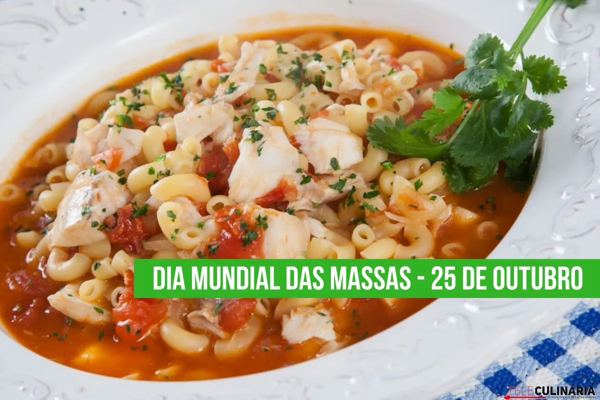 Dia Mundial das Massas – 25 de outubro