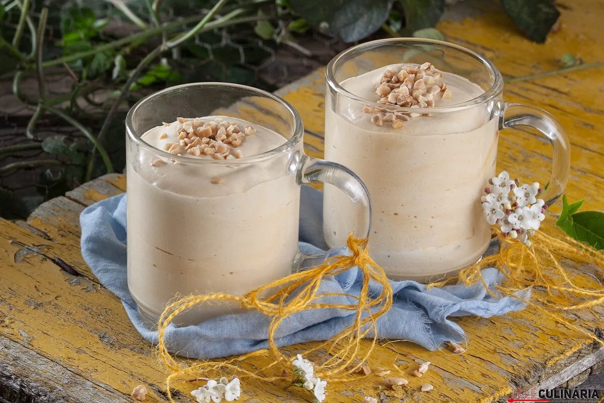 Receita de mousse de leite condensado