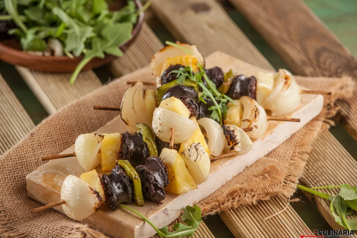 Espetadinhas de morcela