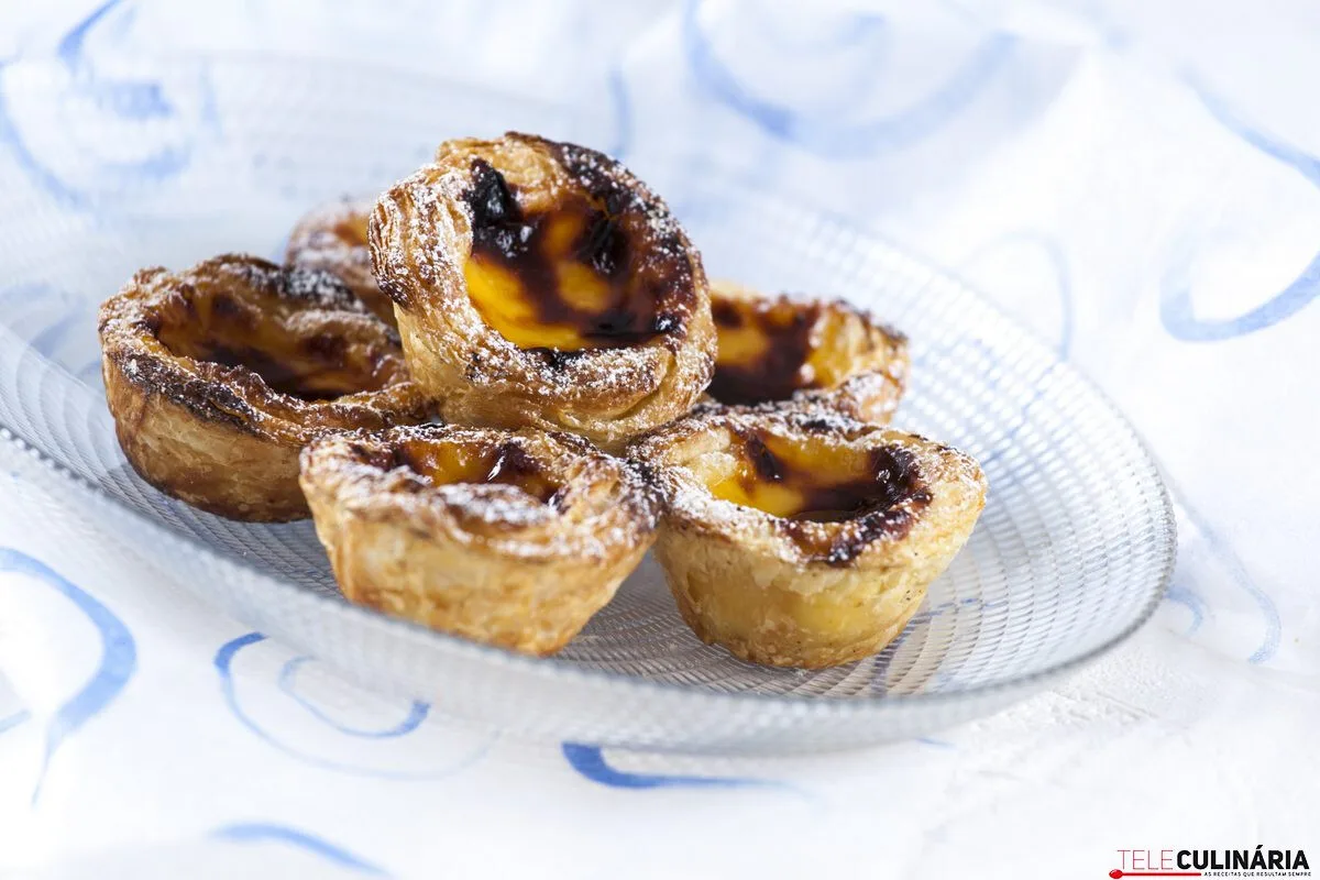 Receita de pastel de nata