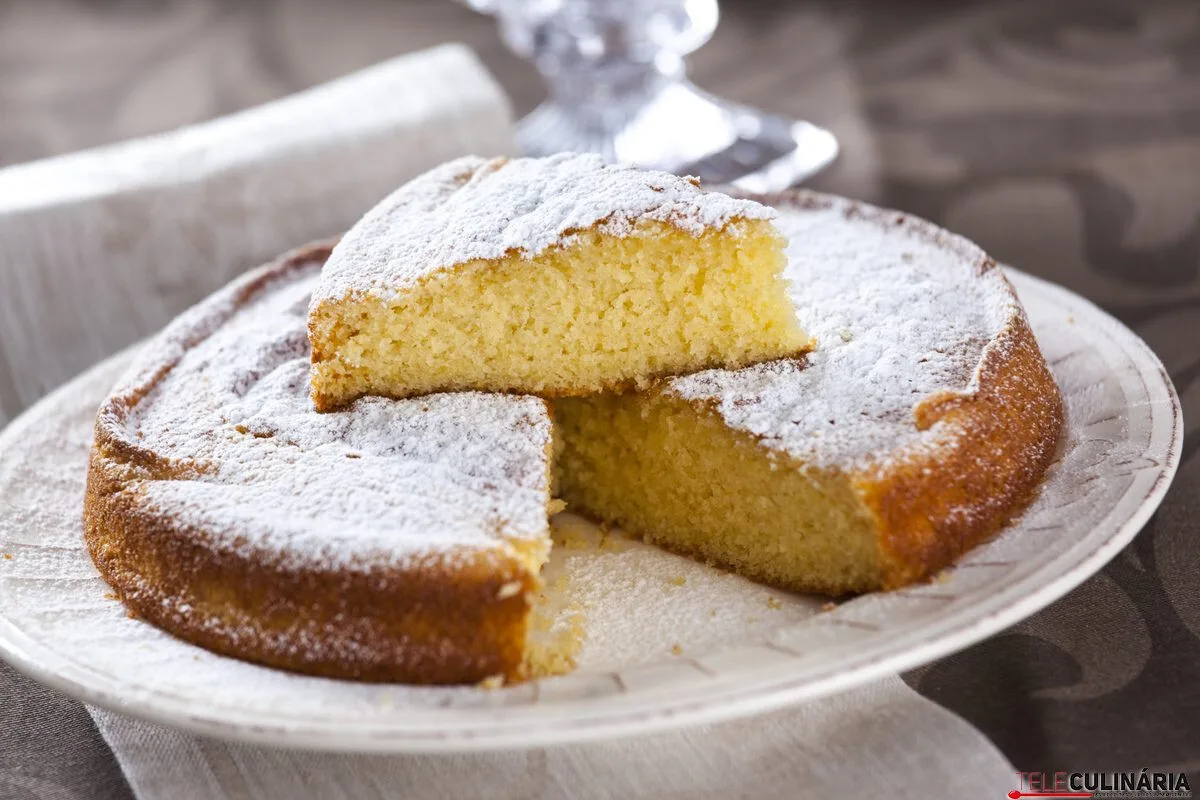Receita de Bolo de manteiga