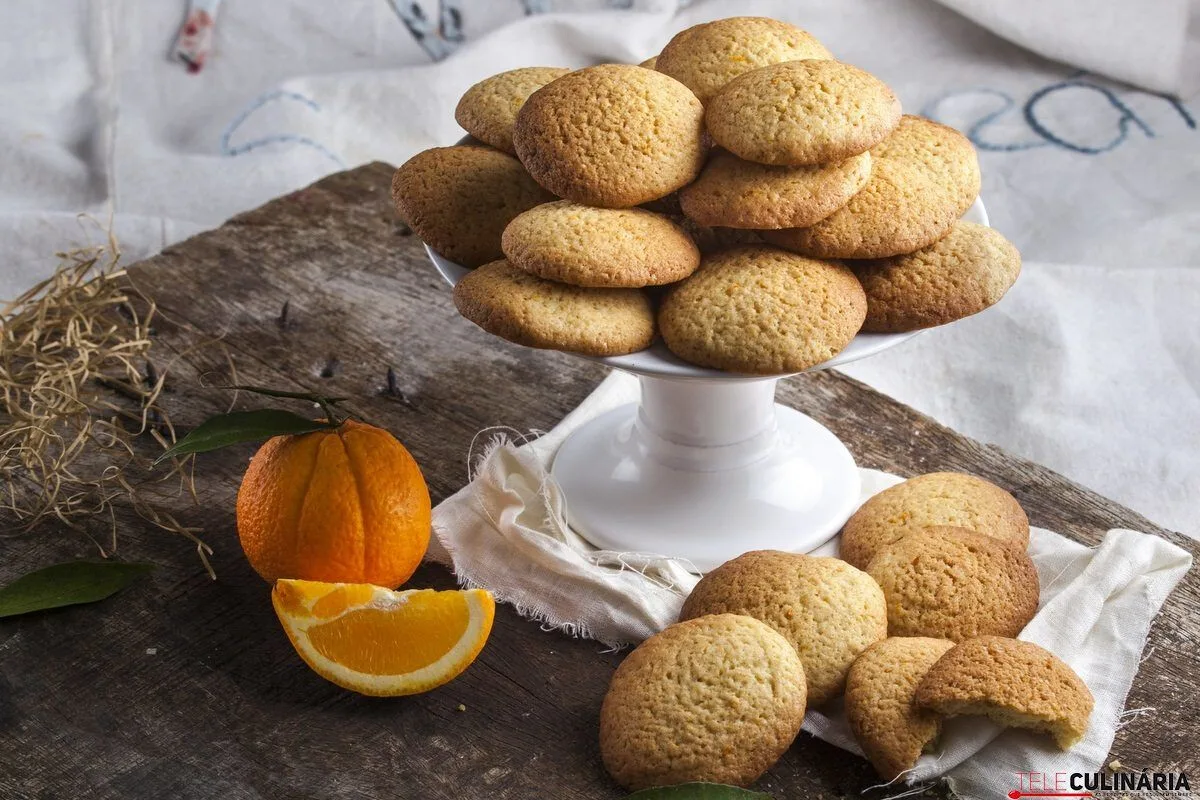 Biscoitos de laranja