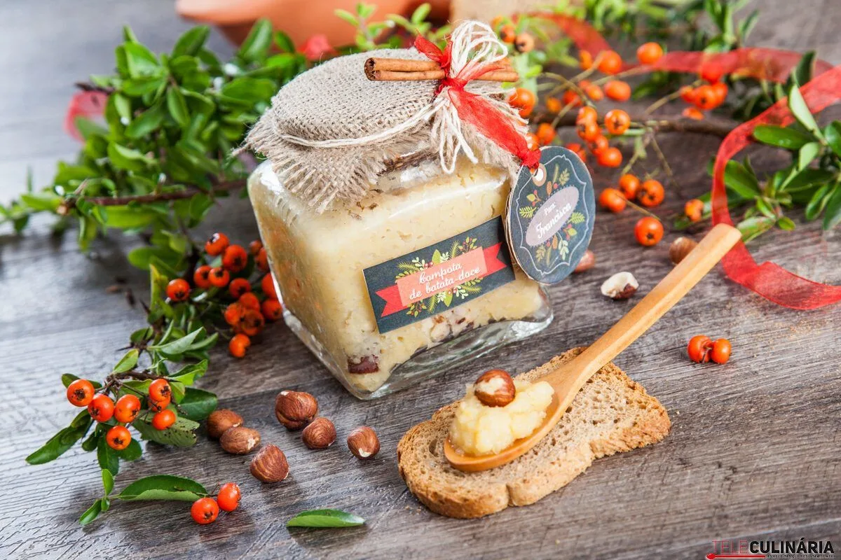 Compota de batata-doce