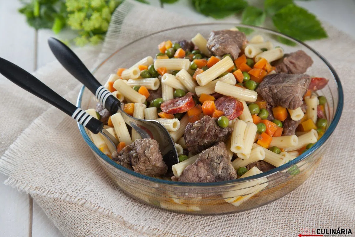 Receita de massa à lavrador