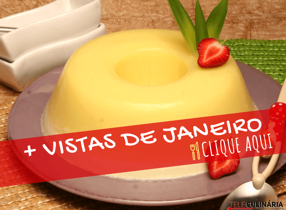 10 receitas mais vistas de Janeiro