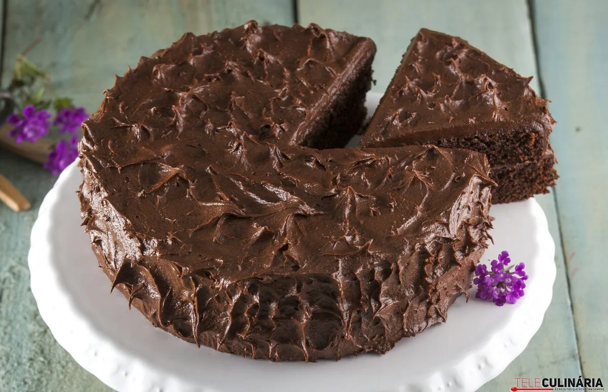 Receita de Bolo de chocolate