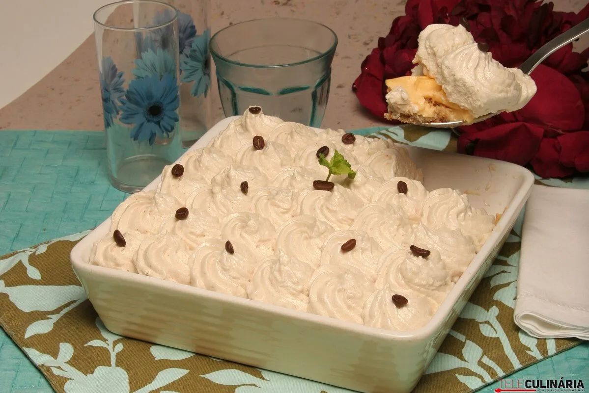 Doce de iogurte com palitos