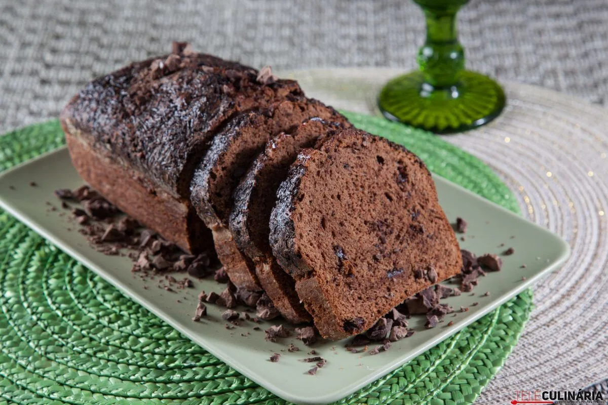 Receita de bolo de chocolate fácil
