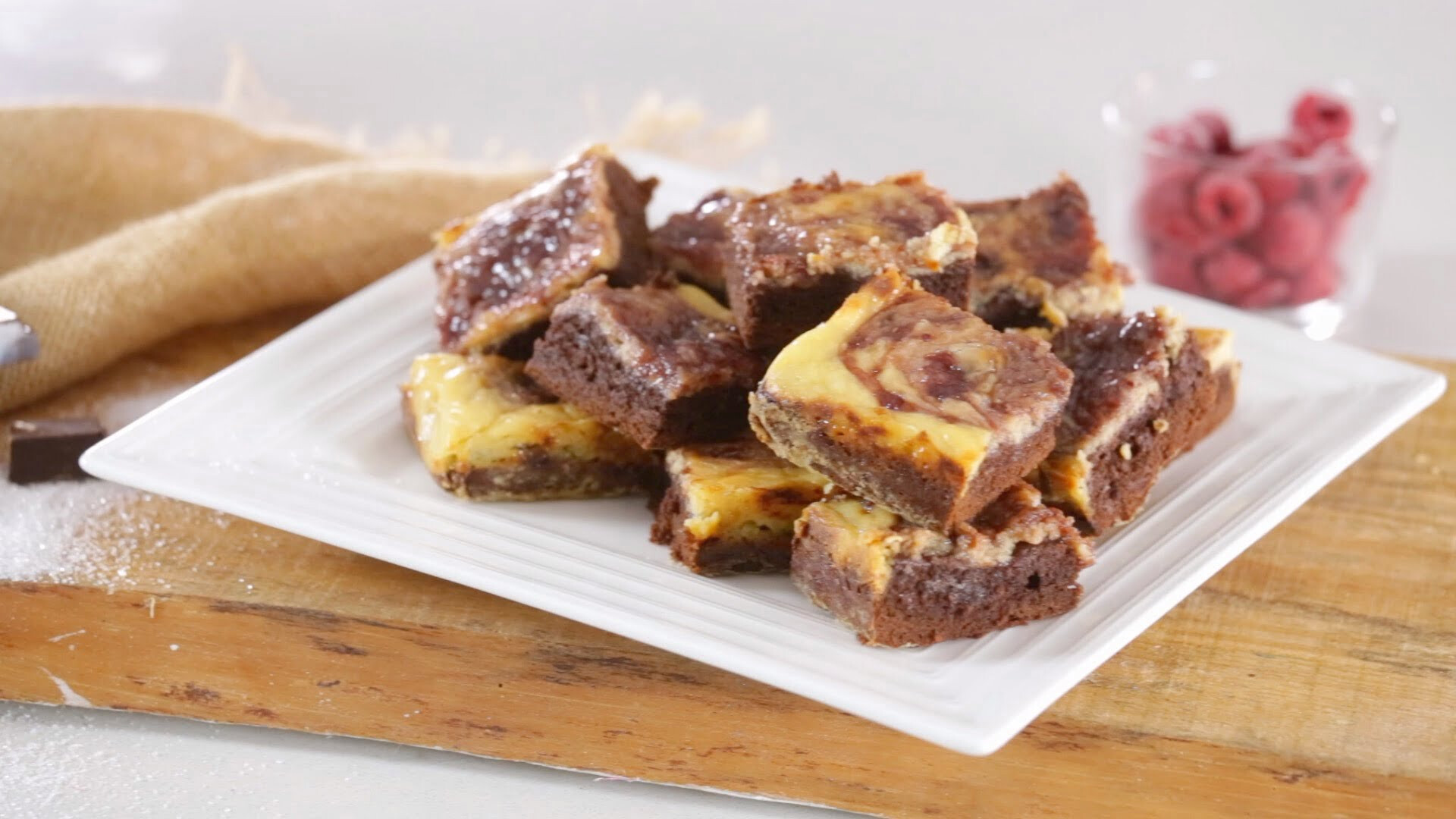 Brownie de Cheesecake