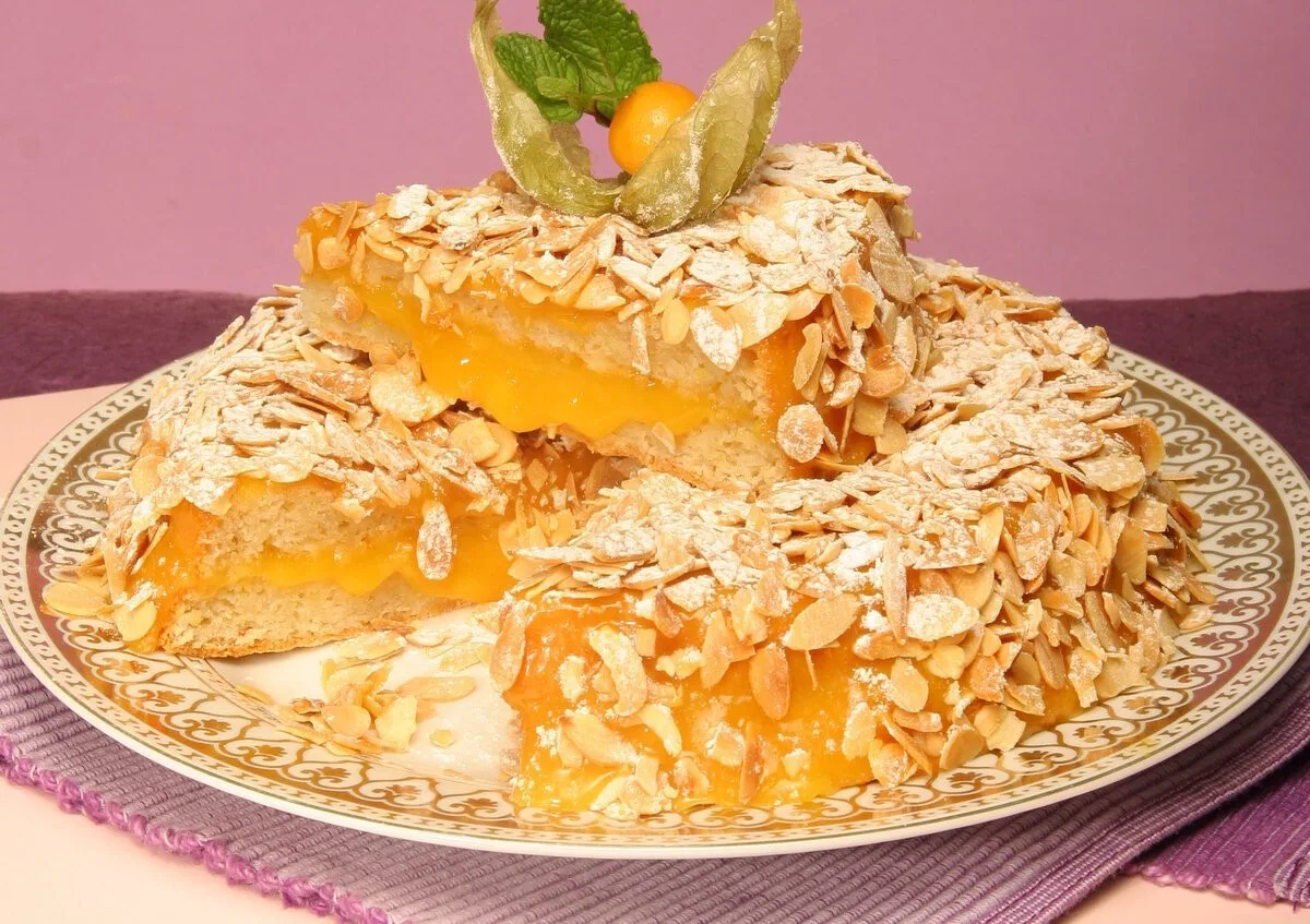 Bolo do pai com ovos-moles