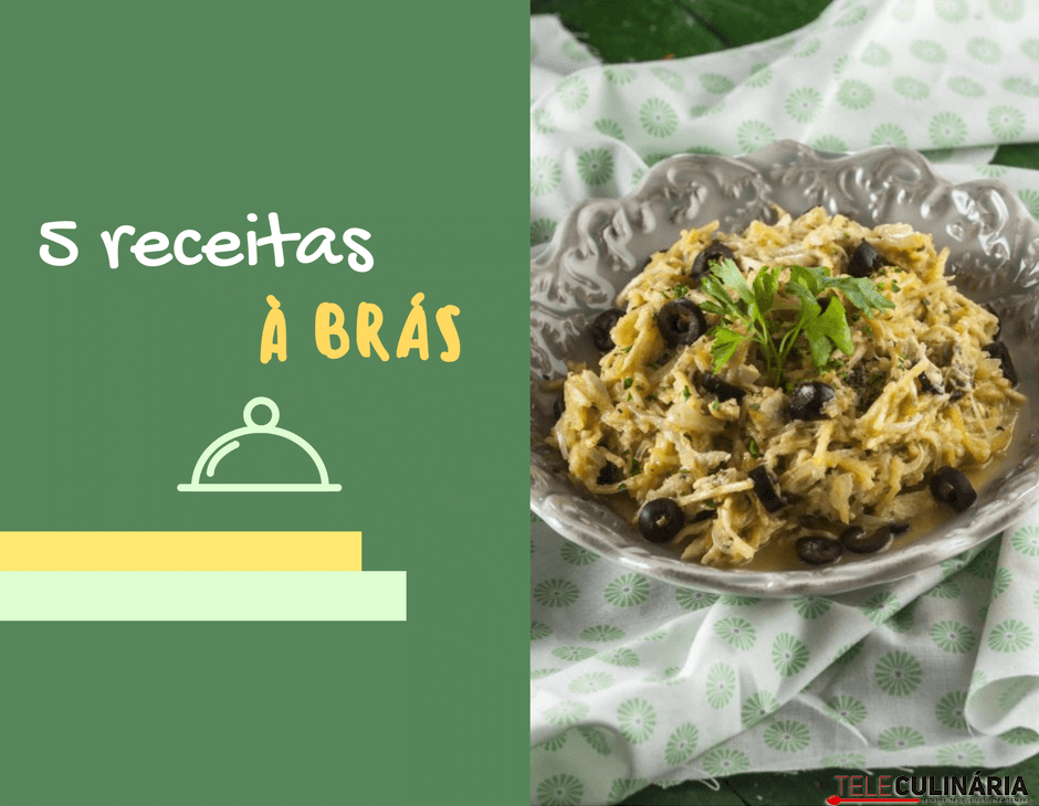 5 receitas à brás