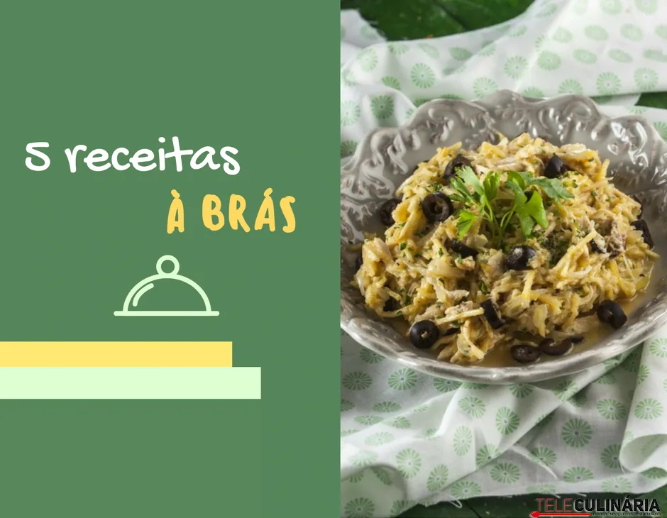 5 receitas à brás