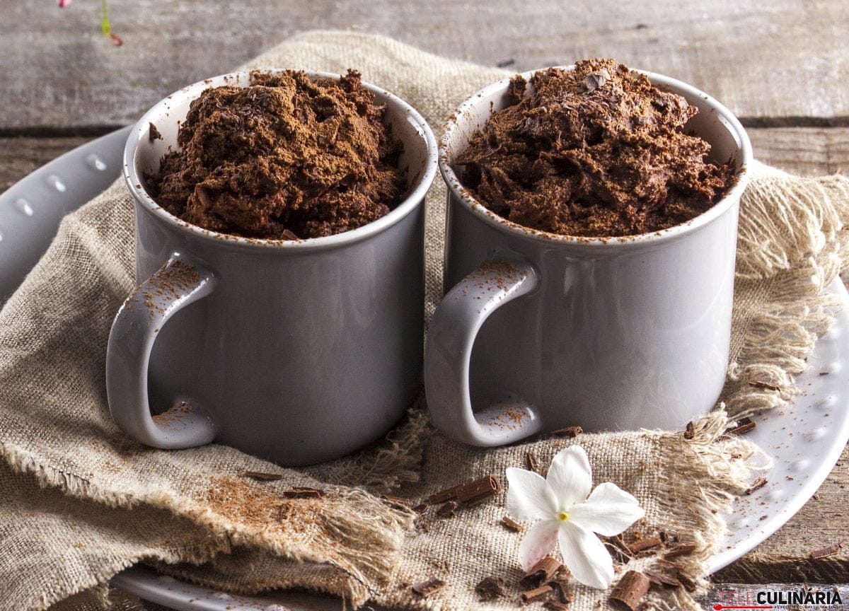 Mousse de chocolate preto