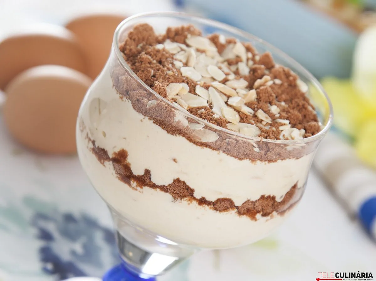 Doce tentação de amêndoa