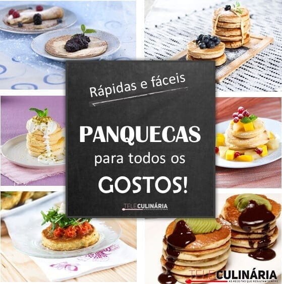 Panquecas para todos os gostos