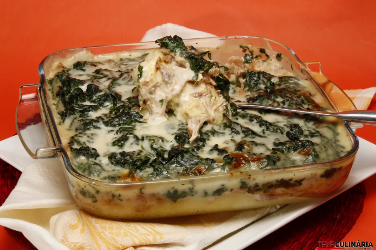 Frango à florentina