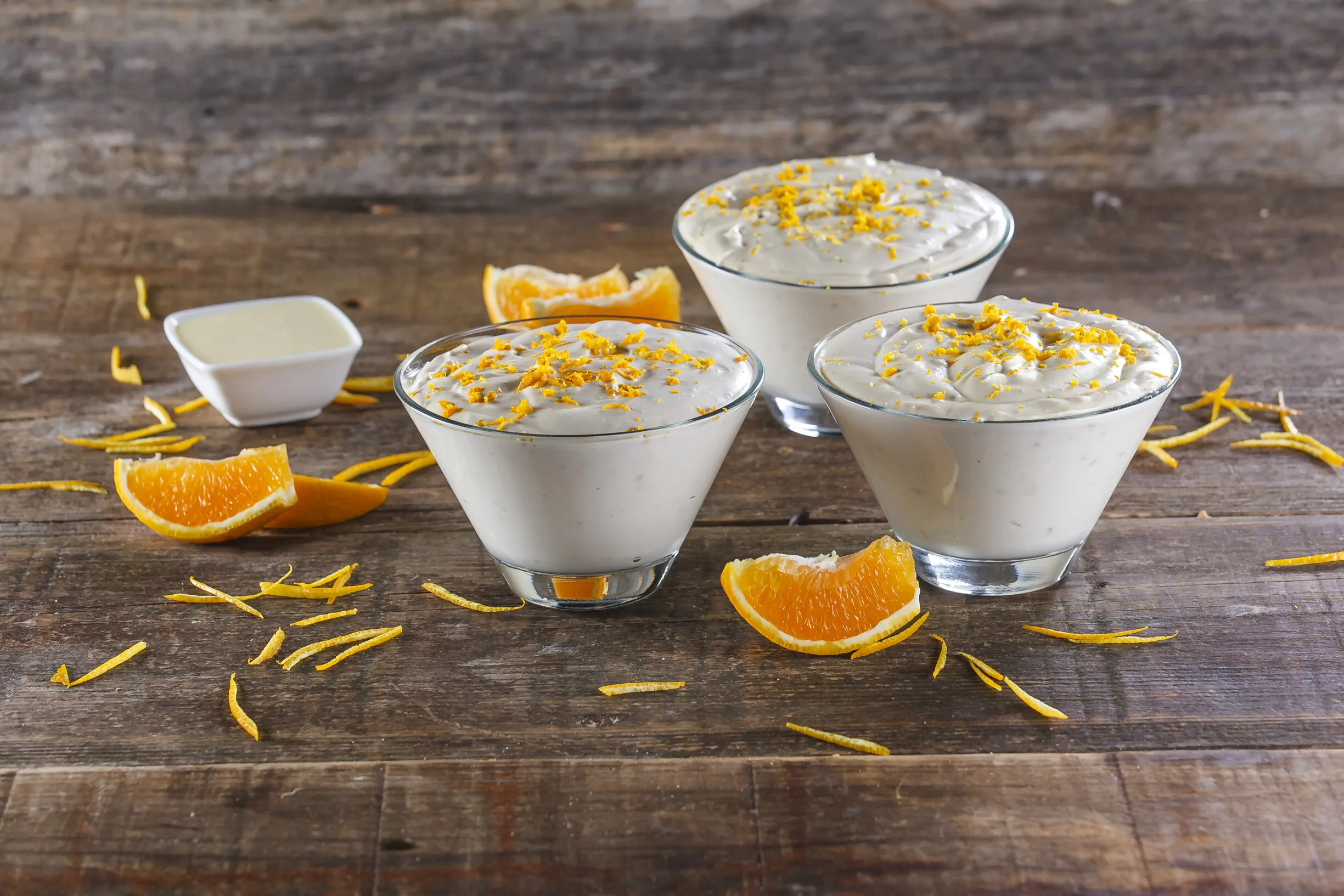 Mousse rápida de leite condensado