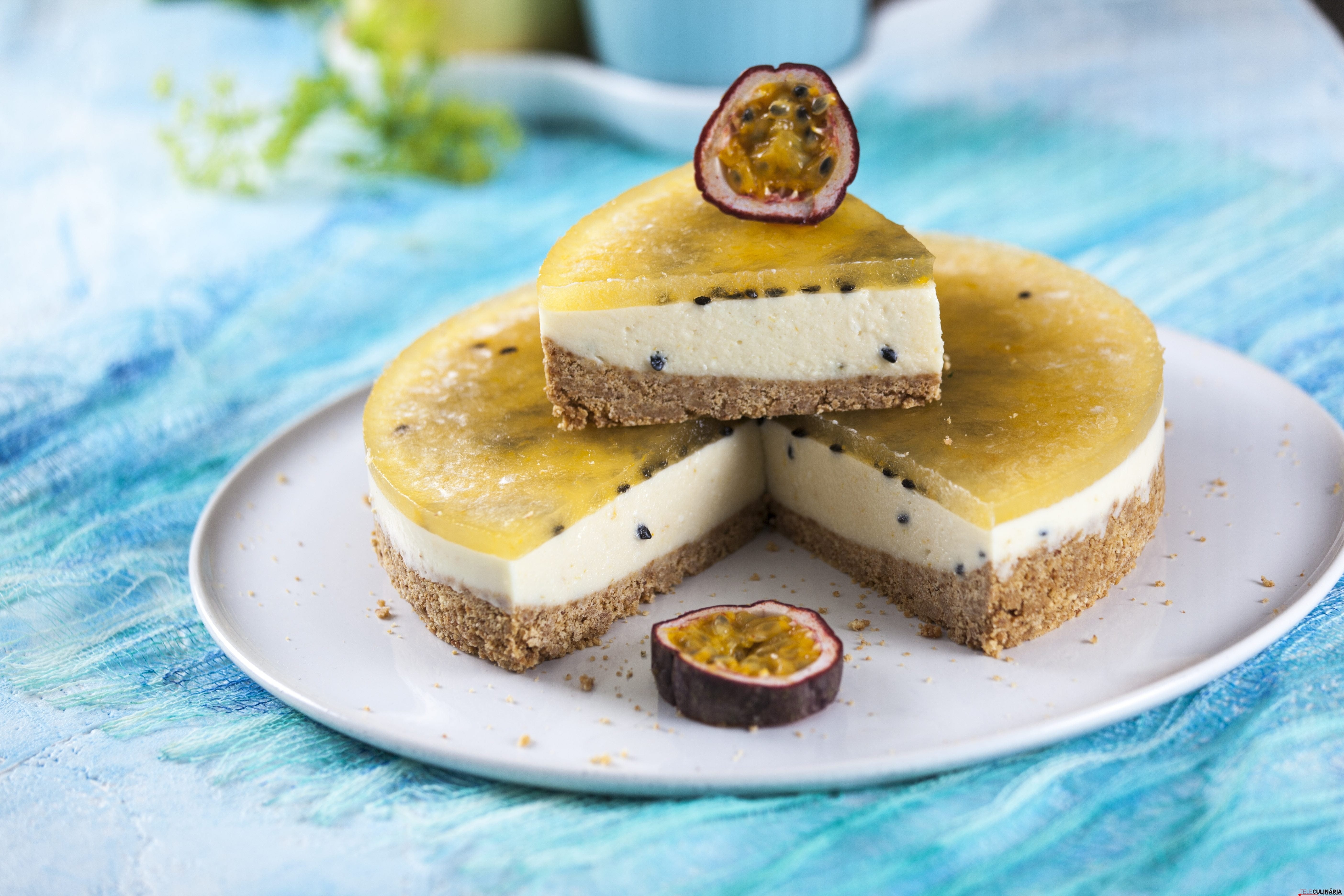 Semifrio de Requeijão e Maracujá