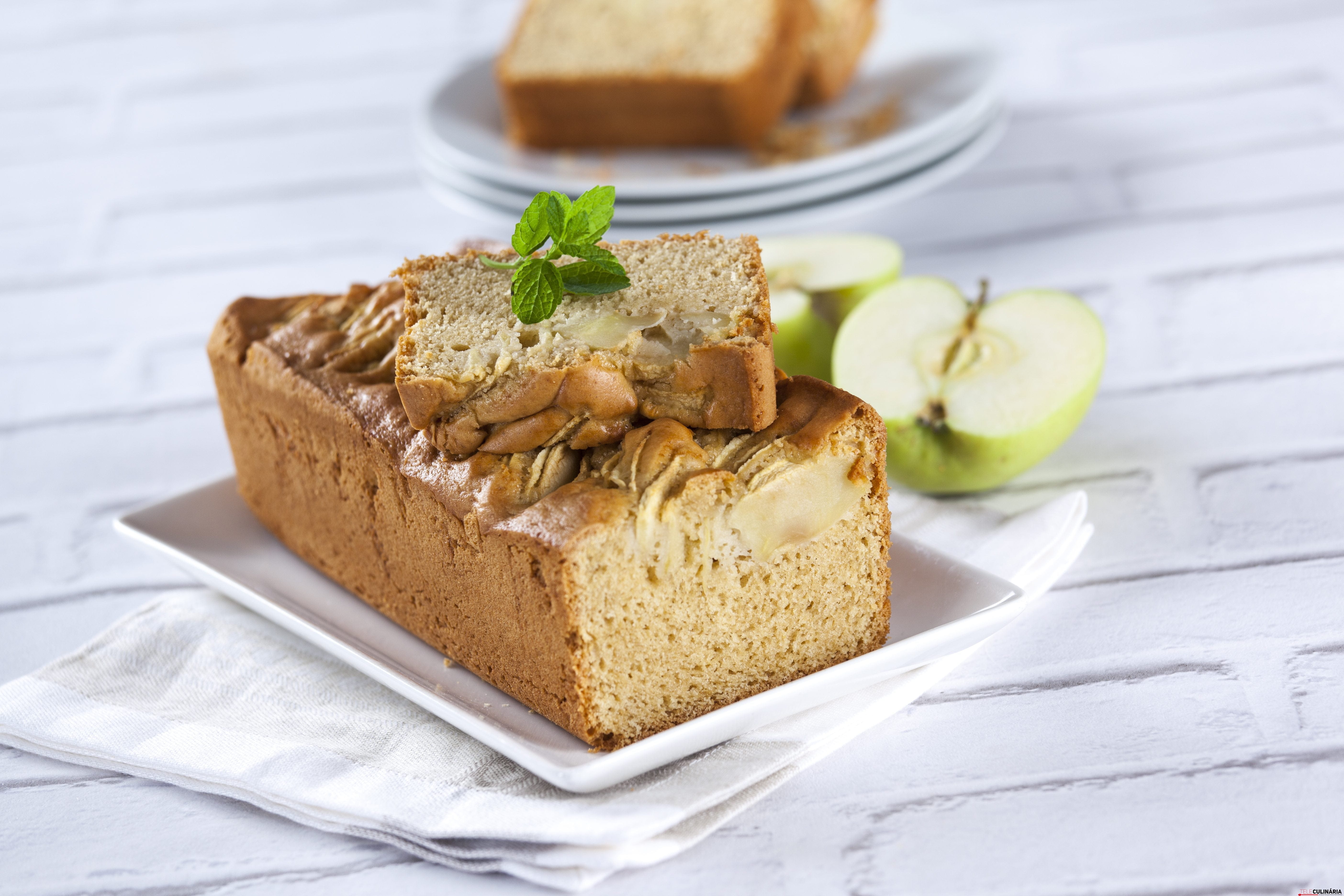 Bolo de maçã