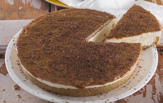 Cheesecake de leite condensado