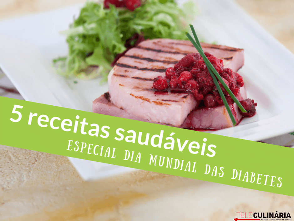 5 receitas saudáveis