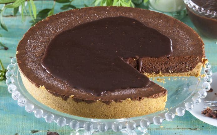 Tarte mousse de chocolate