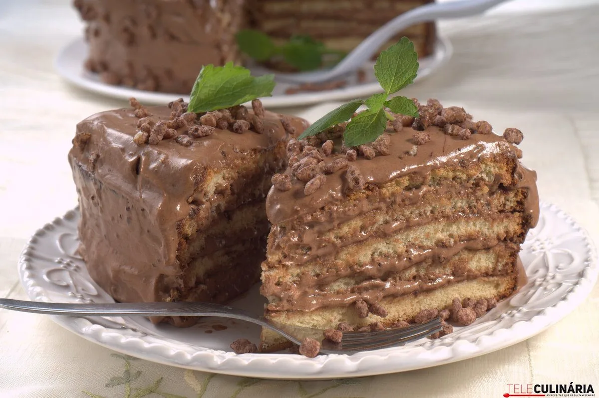 Bolo tentação de chocolate