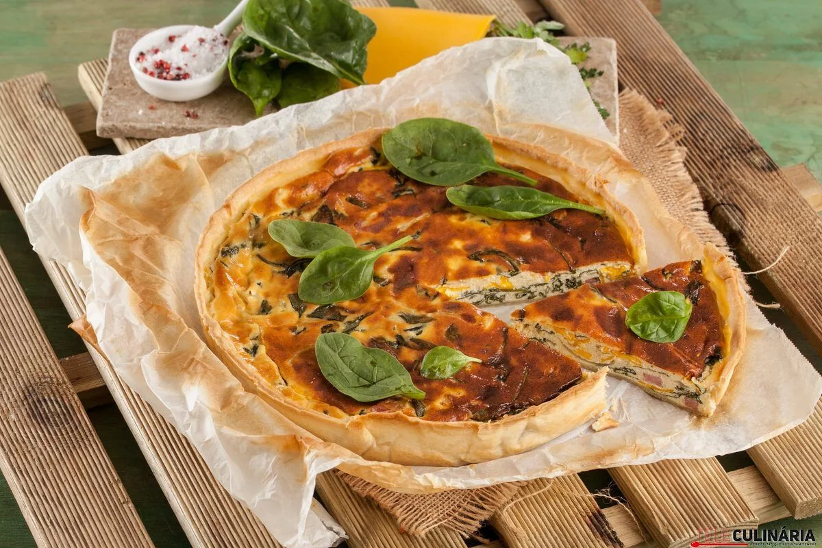 Quiche de espinafres